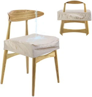 Fresh Fab Find 4Pack Waterproof Dining Chair Slipcovers Stretch Chair Seat Slipcovers Removable Washable Jacquard Seat Covers for Dining Room - Beige Fresh Fab Find 4Pack Waterproof Dining Chair Slipcovers Stretch Chair Seat Slipcovers Removable Washable Jacquard Seat Covers for Dining Room - Beige