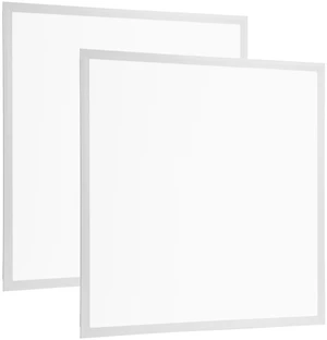Fresh Fab Find 2Pcs 72W 2×2FT LED Panel Light 3800LM Flat Ceiling Light with 3 Lighting Color Temperature Equivalent LED Troffer Recessed Edge-Lit Switchable CCT 110 - White Fresh Fab Find 2Pcs 72W 2×2FT LED Panel Light 3800LM Flat Ceiling Light with 3 Lighting Color Temperature Equivalent LED Troffer Recessed Edge-Lit Switchable CCT 110 - White