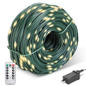 Fresh Fab Find 330FT 1000LED String Lights Outdoor Christmas Decoration Lights with Remote IP44 Waterproof 8 Lighting Modes 8 Brightness Timer Plug In Fairy Light Xm - Green Fresh Fab Find 330FT 1000LED String Lights Outdoor Christmas Decoration Lights with Remote IP44 Waterproof 8 Lighting Modes 8 Brightness Timer Plug In Fairy Light Xm - Green