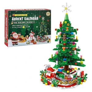 Fresh Fab Find 2025 Christmas Tree Building Set With LED Light Tabletop Christmas Building Block 24 Days Christmas Countdown Calendar for Boys Girls 3-6 - Multi Fresh Fab Find 2025 Christmas Tree Building Set With LED Light Tabletop Christmas Building Block 24 Days Christmas Countdown Calendar for Boys Girls 3-6 - Multi