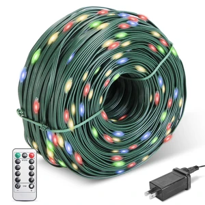 Fresh Fab Find 330FT 1000LED String Lights Outdoor Christmas Decoration Lights with Remote IP44 Waterproof 8 Lighting Modes 8 Brightness Timer Plug In Fairy Light Xm - Green Fresh Fab Find 330FT 1000LED String Lights Outdoor Christmas Decoration Lights with Remote IP44 Waterproof 8 Lighting Modes 8 Brightness Timer Plug In Fairy Light Xm - Green