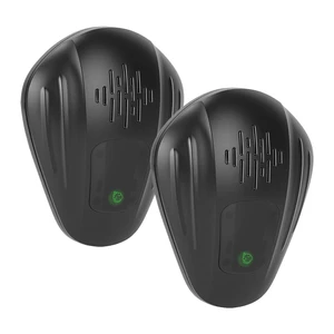 Fresh Fab Find 2 Pack Pest Control Device for Mosquitoes Cockroaches Rats Plug In Ultrasonic Insect Repellent Indoor for Bedroom Garage Warehouse Office - Black Fresh Fab Find 2 Pack Pest Control Device for Mosquitoes Cockroaches Rats Plug In Ultrasonic Insect Repellent Indoor for Bedroom Garage Warehouse Office - Black