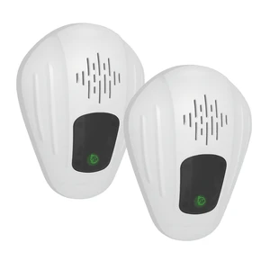 Fresh Fab Find 2 Pack Pest Control Device for Mosquitoes Cockroaches Rats Plug In Ultrasonic Insect Repellent Indoor for Bedroom Garage Warehouse Office - White Fresh Fab Find 2 Pack Pest Control Device for Mosquitoes Cockroaches Rats Plug In Ultrasonic Insect Repellent Indoor for Bedroom Garage Warehouse Office - White