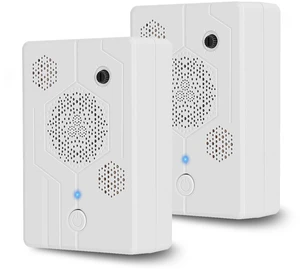 Fresh Fab Find 2Pack 2026 Upgraded Rechargeable Ultrasonic Bat Repellent Indoor Outdoor Bird Mouse Dog Deterrent Device with 3 Ultrasonic Speakers for Attic Porch Ho - White Fresh Fab Find 2Pack 2026 Upgraded Rechargeable Ultrasonic Bat Repellent Indoor Outdoor Bird Mouse Dog Deterrent Device with 3 Ultrasonic Speakers for Attic Porch Ho - White