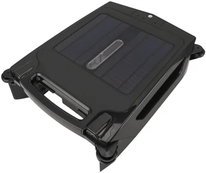 Fresh Fab Find Solar Powered Robotic Pool Skimmer Automatic Swimming Pool Surface Cleaner with 2 Cleaning Modes Dual Charging Methods IPX7 Waterproof 1937sq.ft Cover - Black Fresh Fab Find Solar Powered Robotic Pool Skimmer Automatic Swimming Pool Surface Cleaner with 2 Cleaning Modes Dual Charging Methods IPX7 Waterproof 1937sq.ft Cover - Black