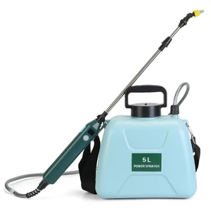 Fresh Fab Find 5L Battery Operated Water Sprayer Portable Electric Garden Sprayer w/ Wand - Blue Fresh Fab Find 5L Battery Operated Water Sprayer Portable Electric Garden Sprayer w/ Wand - Blue