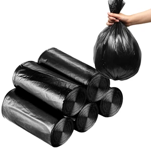 Fresh Fab Find 5 Rolls Overall 50 Count Black Garbage Bags Disposable Trash Bags Trash Can Liners Unscented Leak Resistant for Camping Toilet Home Office Fresh Fab Find 5 Rolls Overall 50 Count Black Garbage Bags Disposable Trash Bags Trash Can Liners Unscented Leak Resistant for Camping Toilet Home Office
