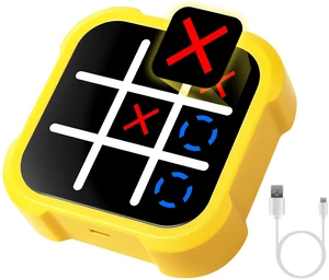 Fresh Fab Find 3 In 1 Electric Tic Tac Toe Game Memory Flash Whack Mole Game Portable Travel Game Classic Board Games For Adults and Kids Aged 3+ - Multi Fresh Fab Find 3 In 1 Electric Tic Tac Toe Game Memory Flash Whack Mole Game Portable Travel Game Classic Board Games For Adults and Kids Aged 3+ - Multi