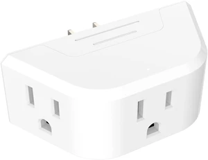 DEPOW Multi Plug Outlet Extender 1 Pack, Outlet Splitter for Bathroom, No Blocking with 3 Way Angled Design, Cruise Essentials, Small Multiple Plug Adapter for Kitchen Office, White 1pc DEPOW Multi Plug Outlet Extender 1 Pack, Outlet Splitter for Bathroom, No Blocking with 3 Way Angled Design, Cruise Essentials, Small Multiple Plug Adapter for Kitchen Office, White 1pc