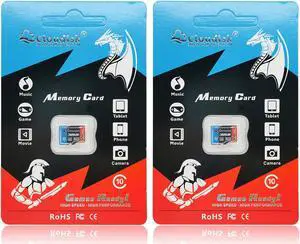 32GB 2Pack Cloudisk Game's Ready MicroSDHC Memory Card Flash Memory Card for smartphones GoPro Action Camera Video Recording UHS-I A2 U3 V30 C10 With Adapter and USB Flash Drive