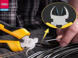 Wire Cutter Side Cutting Pliers High-carbon Steel Plastic Nippers Cable Pliers Cutting Side Pliers High Quality Hardware Tools 180mm