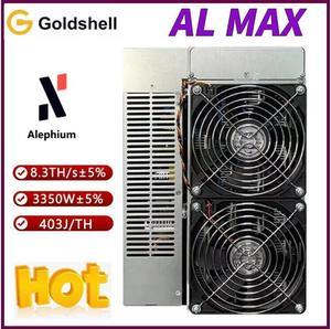 Goldshell AL MAX Crypto Miner Powerful 8.3Th/s 3350W Power for ALPH Coins Aleph