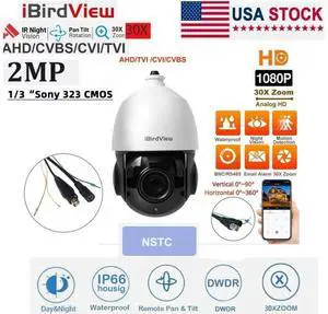 30X Zoom 4 in1 1080P 2MP 4.5'' PTZ Speed Dome IR IP Camera iB-AHD54F-30X_NTSC