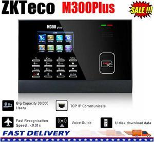 ZKteco M300Plus Biometric Fingerprint RFID Time Attendance Punch Card System (M300Plus + ID )