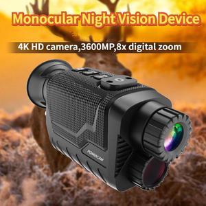 Monocular Infrared Night Vision Telescope with 400M Range NV8260 Built-in rechargeable Battery Outdoor Security Monitoring