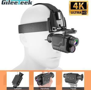 New Head-mounted Monocular NV8260 4K HD Night Vision Camera Takes & Records 8X Digital Outdoor Infrared Night Vision Telescope