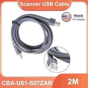 10 Pack  USB cable for Symbol Motorola Barcode Scanner 7FT 2M  Fast Shipping