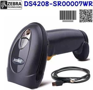 Symbol Motorola DS4208-SR00007WR 1D 2D Laser Imager Barcode Scanner W/ USB Cable