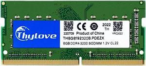 Thylove DDR4 4GB 8GB 16GB 3200MHz PC4-25600 1.2V Laptop Memory Notebook RAM 260-Pin 8GB