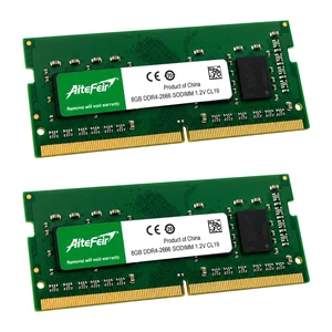 DDR4 2666MHz 16GB(8GB*2) Kit Laptop RAM PC4-25600 1.2V Low Voltage SODIMM Memory Module, Compatible with Notebooks, Laptops, and All-in-Ones (260-Pin) DDR4 2666MHz 16GB(8GB*2) Kit Laptop RAM PC4-25600 1.2V Low Voltage SODIMM Memory Module, Compatible with Notebooks, Laptops, and All-in-Ones (260-Pin)