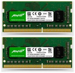 DDR4 2666MHz 32GB(16GB*2) Kit Laptop RAM PC4-25600 1.2V Low Voltage SODIMM Memory Module, Compatible with Notebooks, Laptops, and All-in-Ones DDR4 2666MHz 32GB(16GB*2) Kit Laptop RAM PC4-25600 1.2V Low Voltage SODIMM Memory Module, Compatible with Notebooks, Laptops, and All-in-Ones