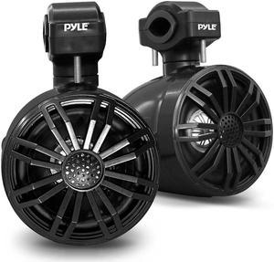 Pyle 3.5 Waterproof Rated Off-Road Speakers-for Motorcycle or Car (Black)