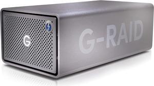 12TB G-RAID 2 - Enterprise-Class 2-Bay Desktop Drive, 7200RPM Ultrastar Drive Inside, Thunderbolt 3, USB-C, HDMI Port, Hardware RAID