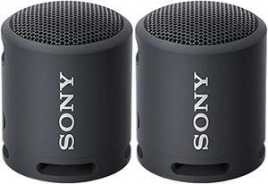 Sony SRSXB13/B XB13 Extra BASS Portable Wireless Bluetooth Speaker Light Black 2 Pack (E2SNSRSXB13B)