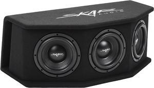 Skar Audio SDR-3X8D2 2,100 Watt Loaded SDR Series Vented Subwoofer Enclosure, Triple 8" D2 Loaded Enclosure