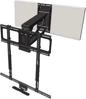 Pull Down TV Wall Mount for Most 45" - 90" TVs - Black