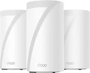TP-Link Deco BE85 BE22000 Tri-Band Mesh Wi-Fi 7 System (3-Pack)