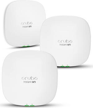 3X Pack of Aruba Instant On AP25 (US) 4x4 Wi-Fi 6 Indoor Access Points (R9B27A-3)