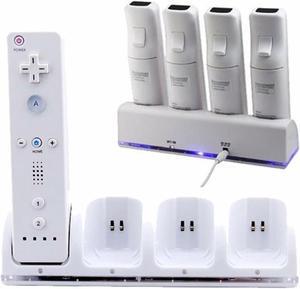 Wii Remote Controller Battery Charger For Nintendo Wii / Wii U Remote Controller