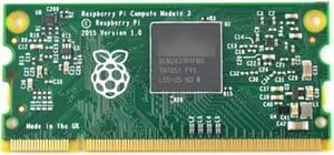 Development Kit, Raspberry Pi Compute Module 3, DDR2-SODIMM Mechanically Compatible SoM, 1GB RAM