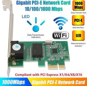 Gigabit Ethernet LAN PCI-E PCI Express Network Controller Card 10/100/1000 Mbps