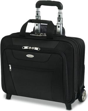 Samsonite Wheeled Business Case, 13"H x 17"W x 6 1/2"D, Black