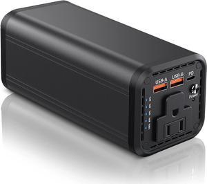 Portable Laptop Power Bank, Universal 98Wh/27000mAh 100W AC Outlet with 60W PD USB C Portable Charger, External Battery Pack for MacBook, Notebooks, Laptops,N2