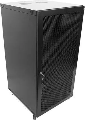 22U Wall Mount Network Server Cabinet Enclosure Door Lock 600MM Deep