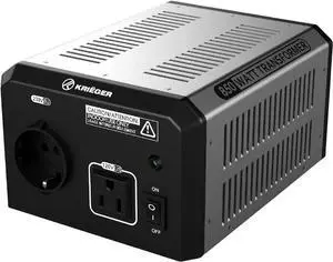 850 Watt Voltage Transformer, 110/120V to 220/240V Step Up Step Down Voltage Converter with AC Outlets, MET Approved Under UL, CSA