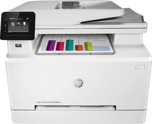 HP Color LaserJet Pro M283fdw Wireless All-in-One Laser Printer, Remote Mobile Print, Scan & Copy, Duplex Printing, Works with Alexa (7KW75A), White