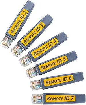 Fluke Networks Remote ID Kit for MS-POE MicroScanner with Identifiers #2-7