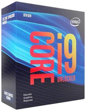 Intel Core i9 9th Gen - Core i9-9900KF Coffee Lake 8-Core, 16-Thread, 3.6 GHz (5.0 GHz Turbo) LGA 1151 (300 Series) 95W BX80684I99900KF Desktop Processor Without Graphics Intel Core i9 9th Gen - Core i9-9900KF Coffee Lake 8-Core, 16-Thread, 3.6 GHz (5.0 GHz Turbo) LGA 1151 (300 Series) 95W BX80684I99900KF Desktop Processor Without Graphics