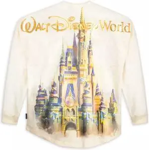 Disney 50th Anniversary Cinderella Castle Spirit Jersey Walt Disney World