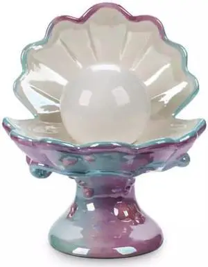 Disney Ariel The Little Mermaid Clam Shell and Pearl Access Light Lamp