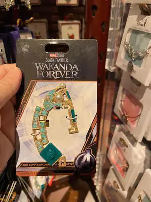 Disney Black Panther Marvel Studios Wakanda Forever Ear Cuff Clip