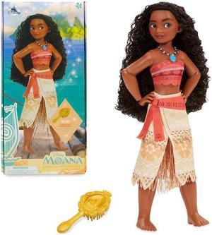 Disney Classic Moana Doll in Box with Brush 10 1/2"