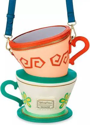 Disney Loungefly Alice in Wonderland Mad Hatter Teacups Crossbody Bag D23 Expo