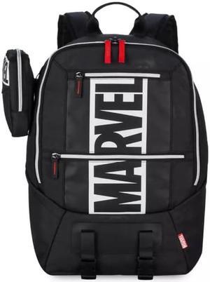 Disney Marvel Padded Electronic Carry-All Backpack with Cell Phone Bag