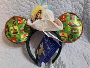 Disney Mickey Mouse Main Attraction Enchanted Tiki Room Headband Ears