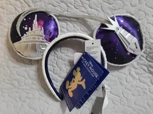 Disney Mickey Mouse Main Attraction Space Mountain Ears